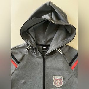 Exr Sportswear Shortsleeve Hooded Dress - Med